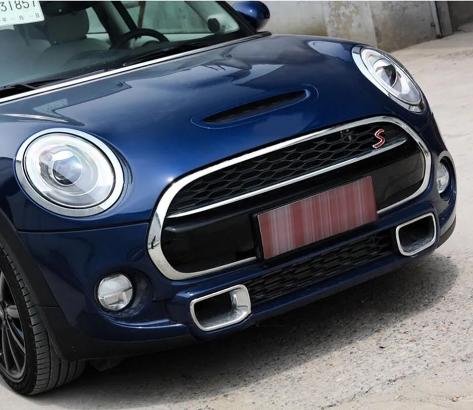 Car Styling 3D Metall S Aufkleber Frontgrill Emblem Für Mini