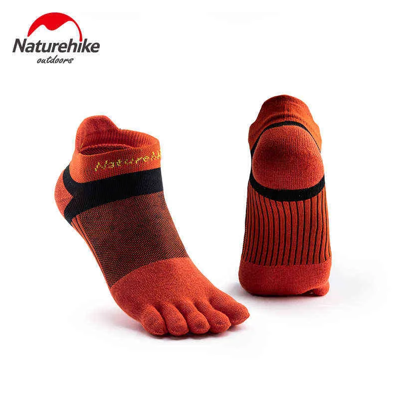 Naturehike Professional Sport Toe Socks Breathable Men Women Climbing Hiking Walking Running Sock Absorbent Marathon Socks Y1222