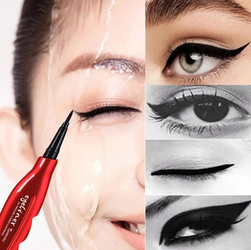 Feather Waterproof Black Eyeliner Makeup Liquid Eyeliner Long Lasting Gel Black Long Lasting Eye Liner Pencil Make Up Beauty Cosmetics