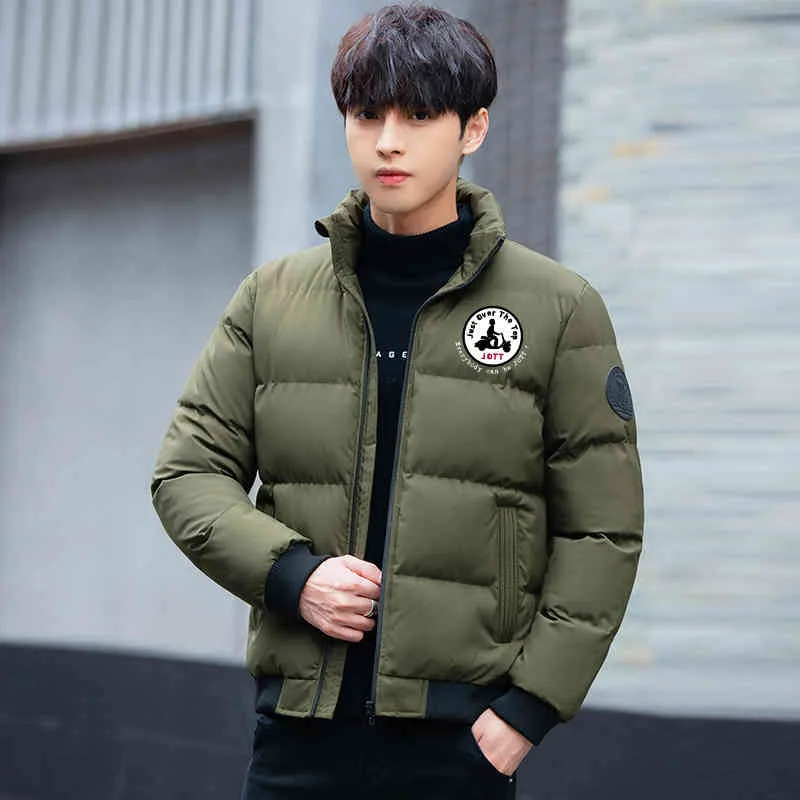 Kuhl Arktik Down Men Jott Winter Warm Imitation Silk Cotton Jacket Zipper  Motorcycle Stand Collar Coat3253415 From 34,7 €