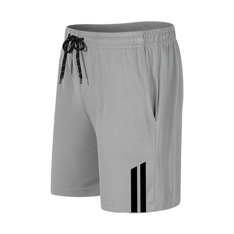Sports shorts mens running fitness fast drying trend casual Capris loose training medium Pants Large Beach basketball pants