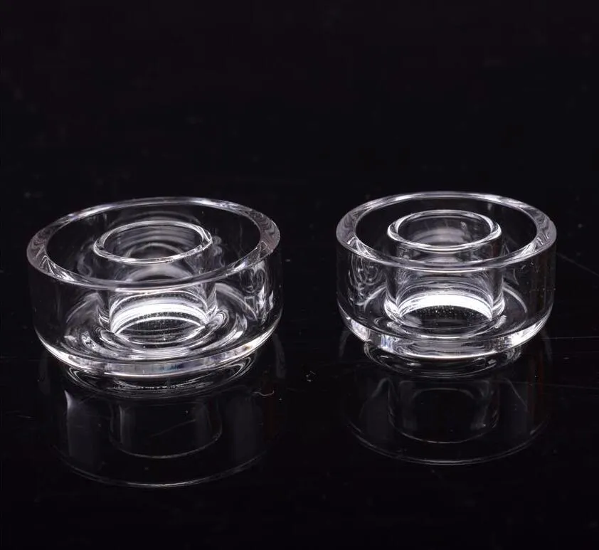 Titanium nail replacement 100% Real Quartz Dish High quality Quartz Dishes for Dnail Oil Rig Enail Bongs Replaceable Quartz Dish