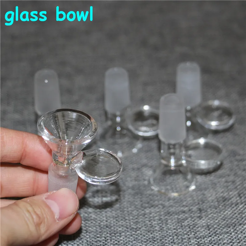 hookahs Herb slide 10mm 14mm 18mm with flower snowflake filter bowl forBongs and Ash Catcher Glass smoking