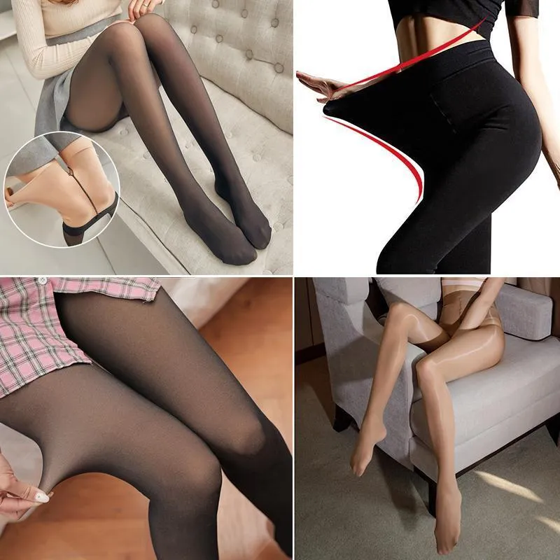 Socks & Hosiery Sexy Tights For Women Winter Warm Pantyhose High