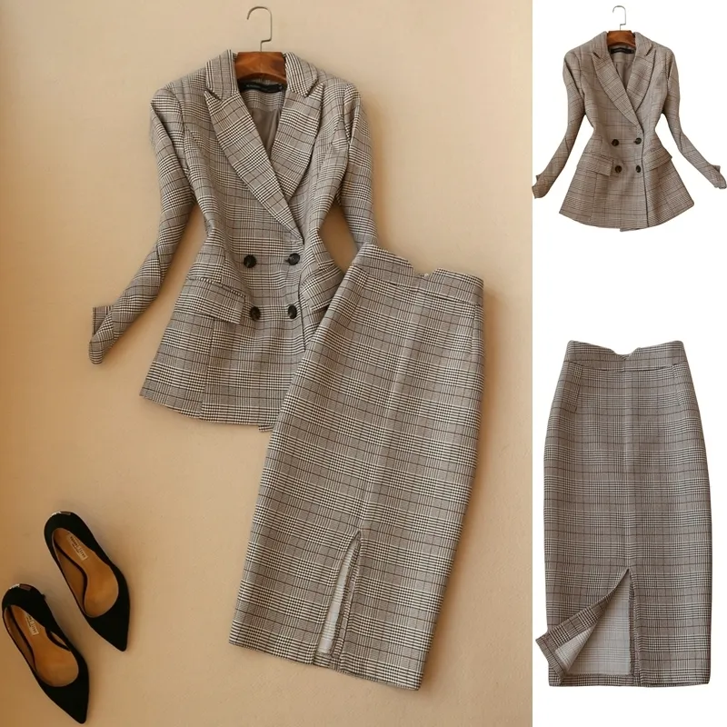Ensemble Jupe De Costume Pour Femmes De Haute Qualit Deux