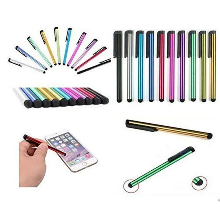 Capacitieve stylus pennen touchscreen pen voor ipad phone / iPhone Samsung / tablet pc mobiele telefoon accessoires