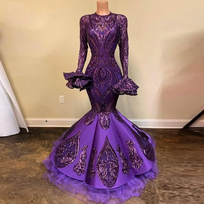 fitted lace wedding dress Regency Era Purple Lace Dress Embroidered Empire Waist Ball Gown Plus Size US16 / Purple