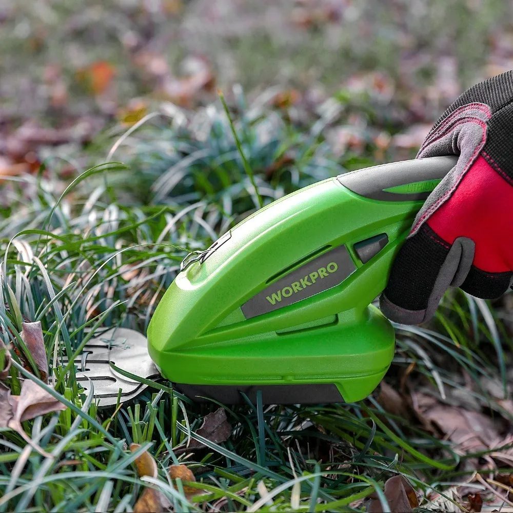 Shrub Shear Grass And Hedge Trimmer Cordless Electric Hedge