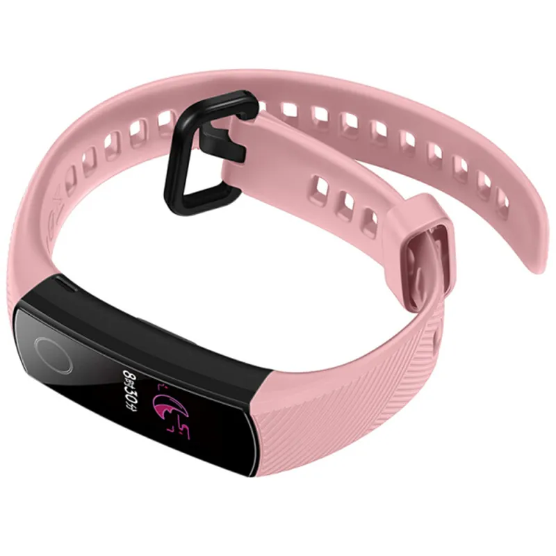 Original Huawei Honor Band 4 Pulsera inteligente Monitor de ritmo cardíaco Reloj inteligente Rastreador deportivo Pasómetro Reloj de pulsera inteligente para Android iPhone