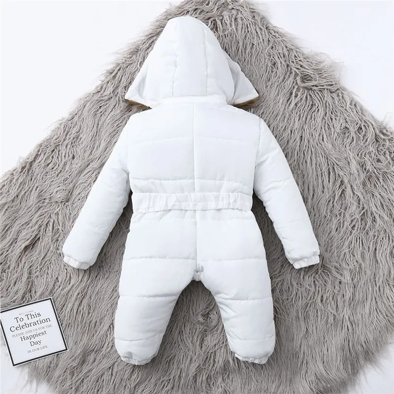 Kids Baby Toddler Boy Girl Warm Faux Fur Hooded Winter Jacket Coat Outerwear #3J24 (5)