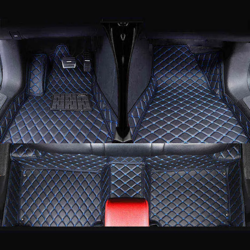 Tapis de sol de voiture personnalisé pour Changan tous les modèles CS55 CS75 CS35 CX20 CX30 CS15 CS95 tapis de pied double auto H220415