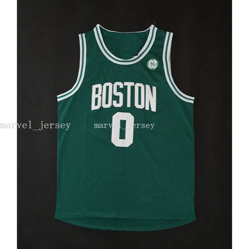 Stitched custom 2018 Jayson Tatum #0 green basketball jersey women youth mens jerseys XS-6XL NCAA