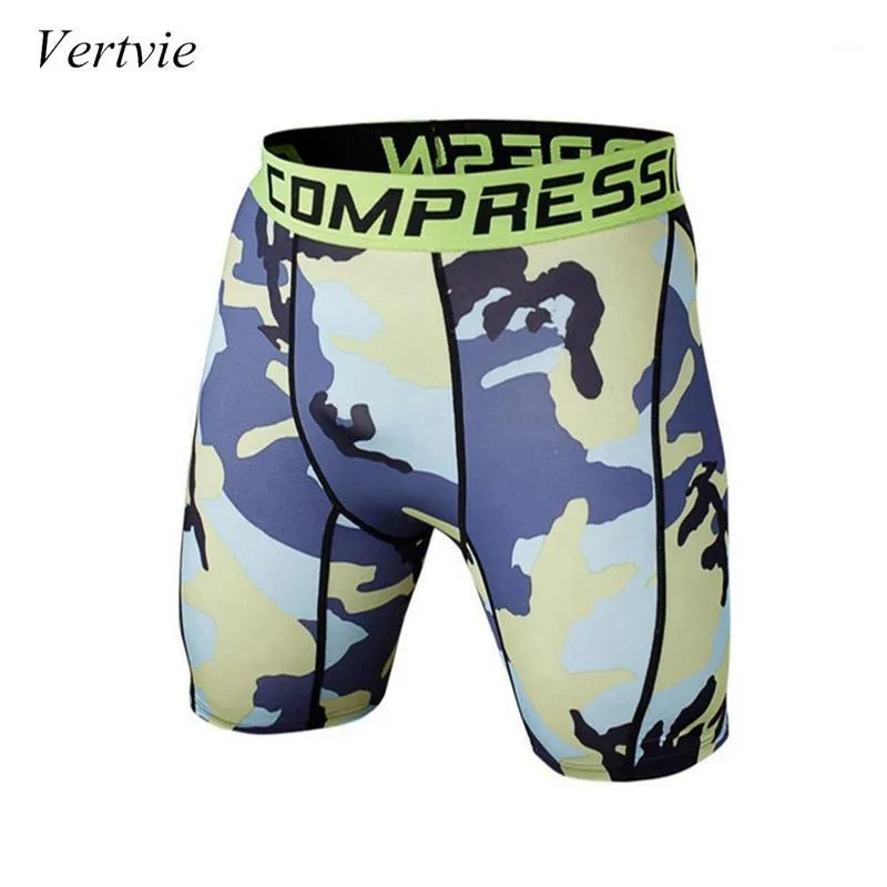 Running Shorts Vertvie Fitness Men Camouflage Printed Quick Dry Crossfit Compression Short Pants Sports Sportswear Plus Sizes1