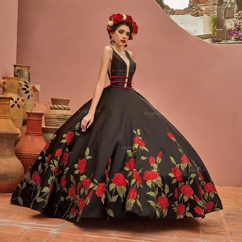 Ahorra a lo Grande en Compras al por Mayor de Vestidos De Vestidos  Quinceanera New Vestidos De 15 Años 2020 Ball Gown Quinceanera Dress  Embroidery V
