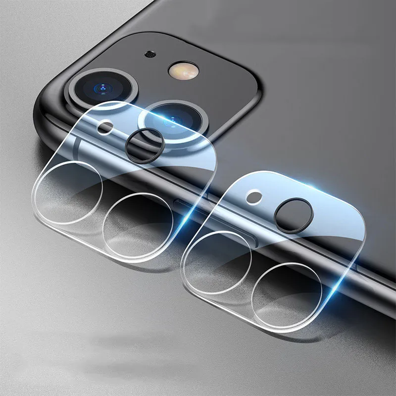 Lentille de caméra arrière en verre trempé, Film de Protection pour Iphone 12 Mini 12 pro max 12 11 11 pro