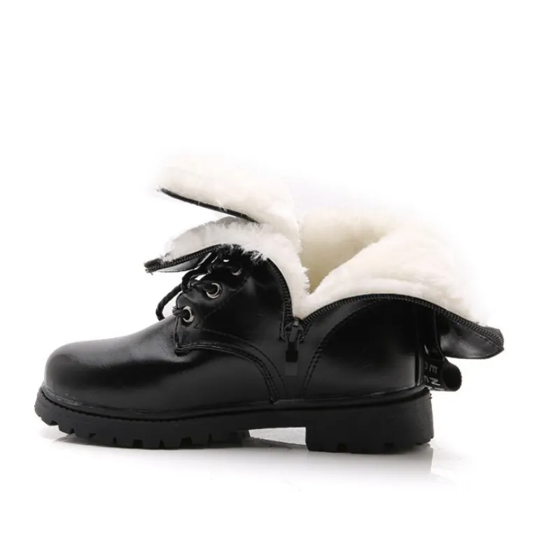 Barn stövlar höga pojkar militär träning skor tjejer mode visa prestanda boot svart sneakers för studenter LJ200911