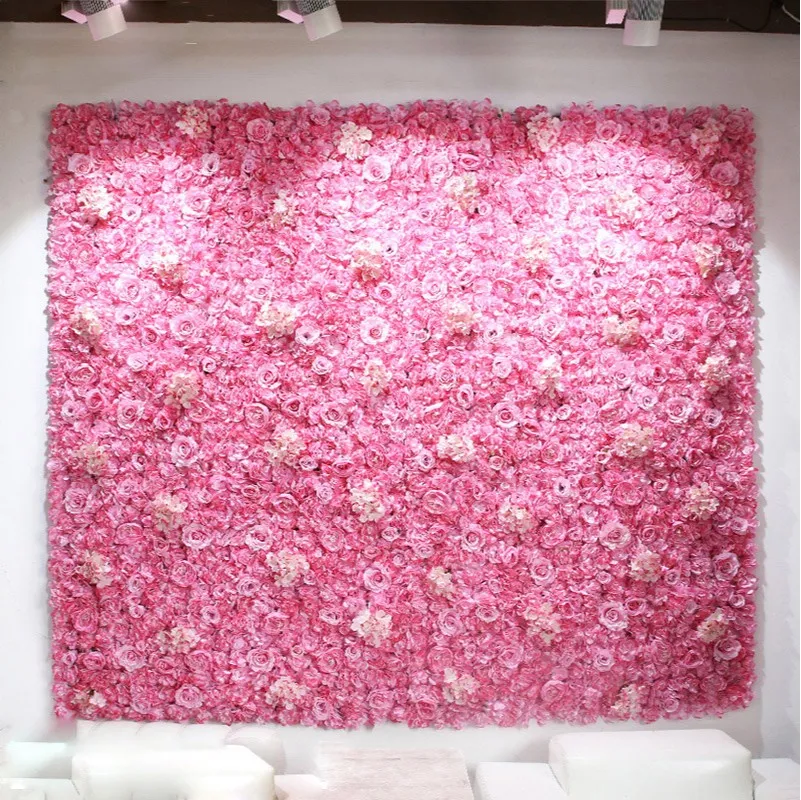 40x60 cm sztuczne panele kwiatowe dekoracja ślubna