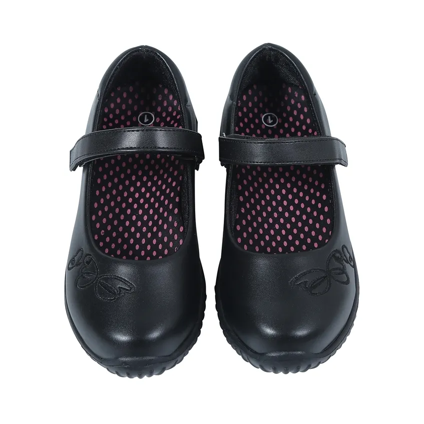 CLIBEE Zapatos De Uniforme Escolar Para Niña Niñas Negro Mary Jean