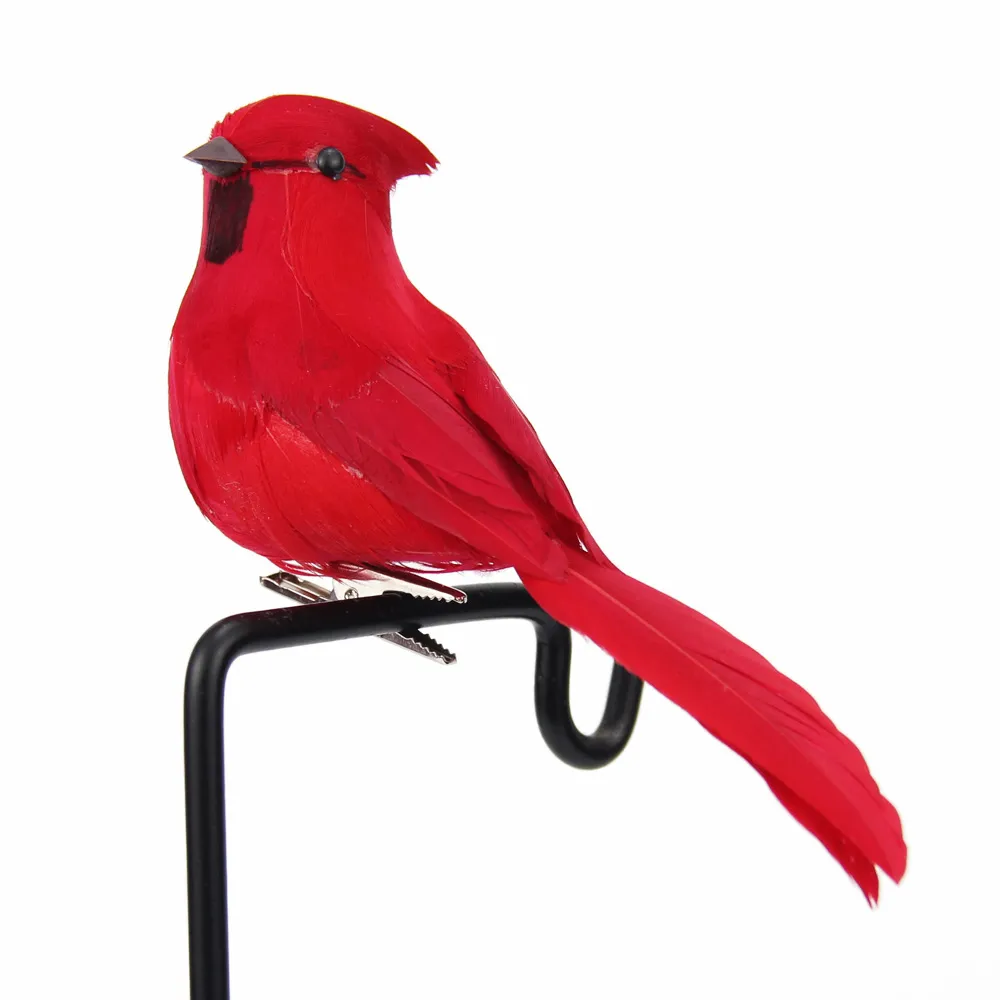 6 Uccelli artificiali decorativi artificiali Forniture artigianali