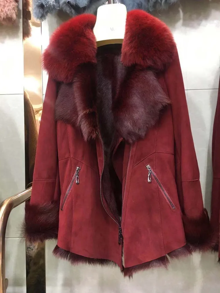 genuine sheepskin leather jacket and coats (1)