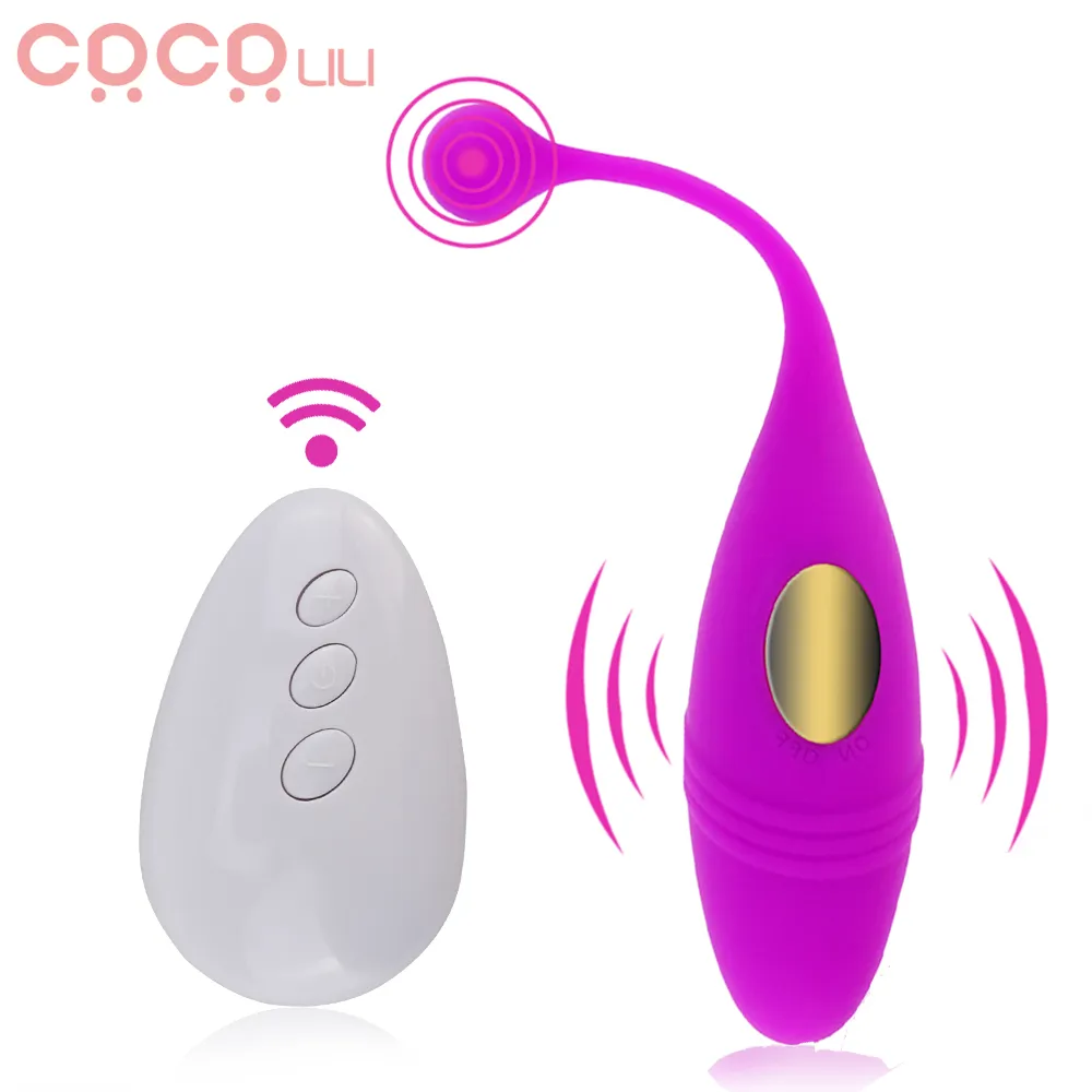 Kraftfull vibrerande äggkula vibrator multisped trådlös fjärrkontroll gspot massager vuxna sexleksaker för kvinnors produkter9374788