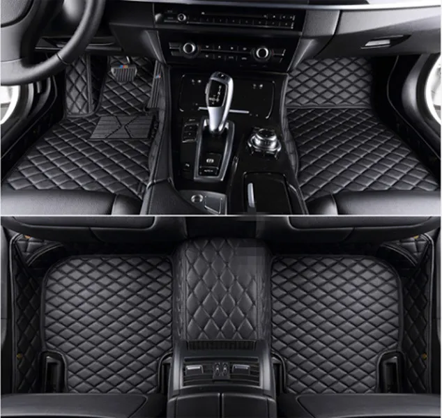 Kia Cadenza 2014-2020 Almofada impermeável personalizada de luxo não tóxica para pés de carro Mat287C