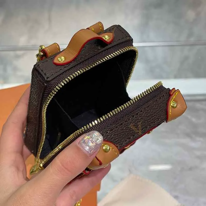 Mini Zipper Coin Purse Designer Womens Wallets Card Holder Multi Pochette Luxury Chain Clutch Bag Tote Bags Fashion Crossbody Handbags Messenger Bag Money Clip