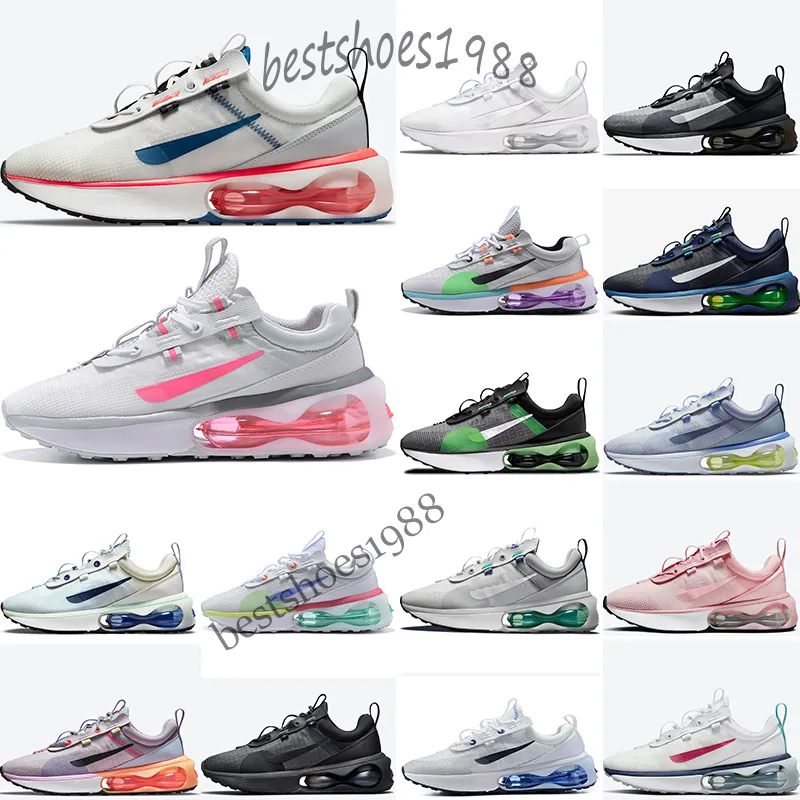 Nike Air Max 2021 GS Donne Donne Scarpe Casual Ossidian Bianco Bianco Bianco Bianco Bianco Rosa Venezia Venezia Navy Crimson Triplo Tribunale Black Black Court Viola Mens Trainer