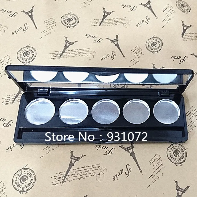 2018 Ny 100pcs Hot Makeup Pallete Eye Shadow Tom Magnetic Palette Glitter Patterns Eyeshadow Case Cosmetic Containers