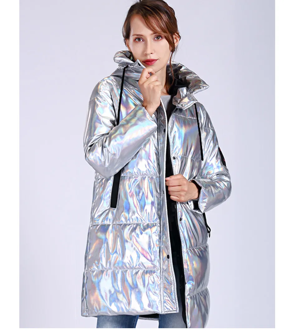 Holographic raincoat plus size hotsell