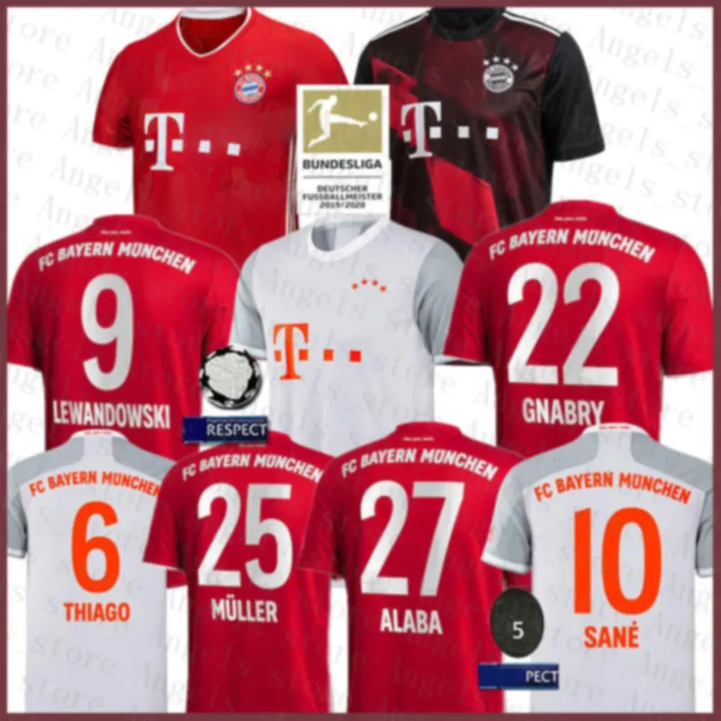 Lewandowski Soccer Jersey Gnabry Voetbal Shirt Nianzou Maillot de Foot Muller Thiago Martinez Arp Tolisso Alaba Coman Kimmich