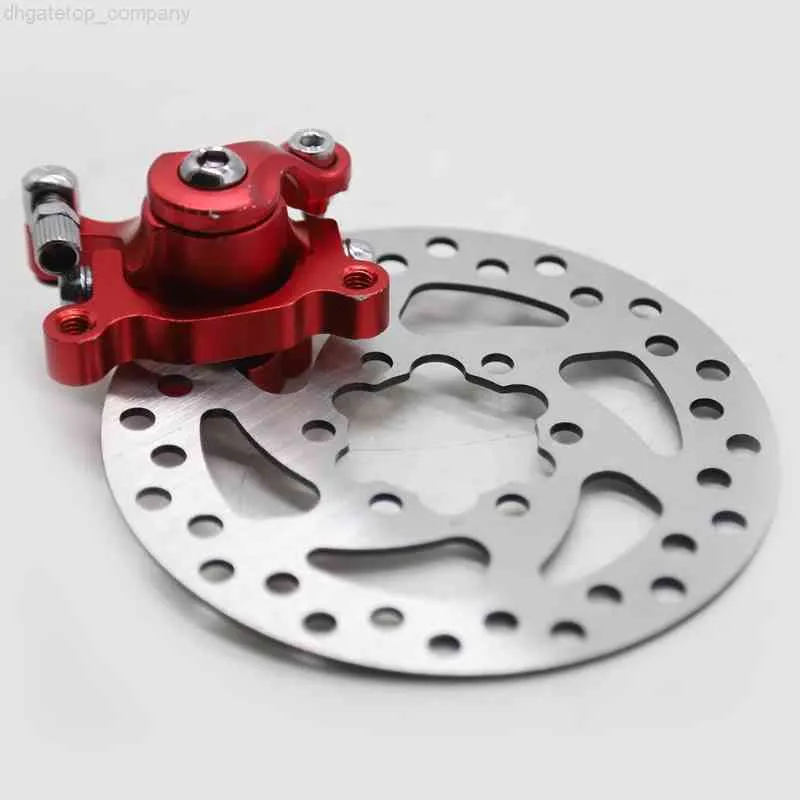 Upgraded 12cm Diameter Front Disc Brake Plate Brake Caliper Kit Used for Dirt Bike Electric Scooter Parts