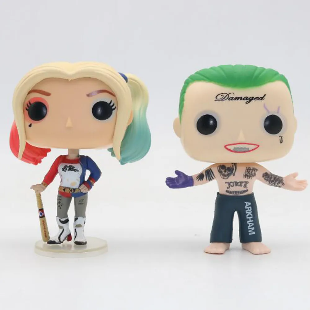 NUEVO FUNKO POP HARLEY QUINN EL JOKER FIGURACIÓN DE ACCIÓN PROMOCIÓN TOYS  TOYS REGALO COLECCIÓN MODELO COSTURA FIGURAS DE XMAS De 11,44 €