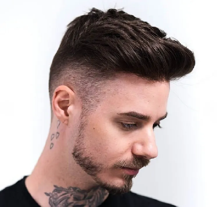 男性の髪の毛のある新しいヘアシステム薄い肌のベースToupeeさまざまな色228Q