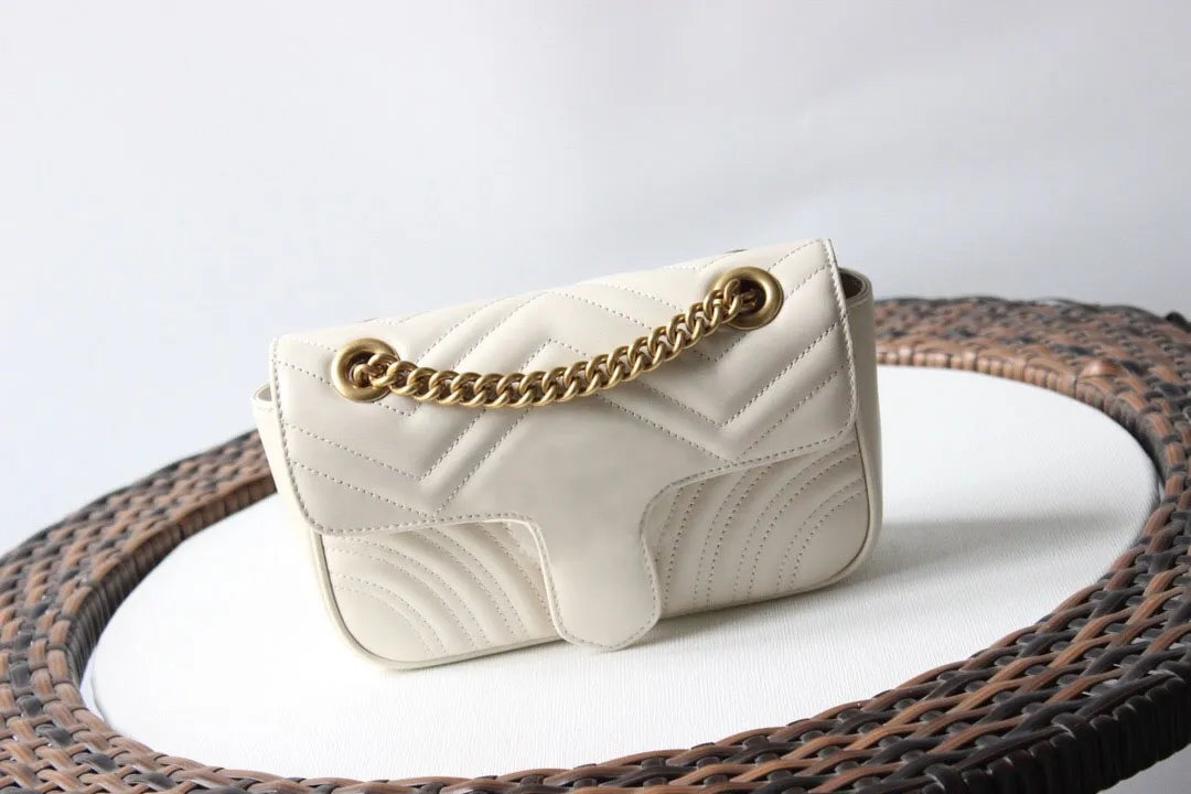 High quality brand luxurys designers Women Bags 2021 Fashion gold Chain crossbody clutch Genuine Leather Shoulder purse Messenger Bag Factory direct wholesale