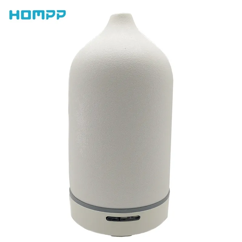 Scrub dyfuzor ceramiczny, ręcznie wykonane ultradźwiękowe olejki eteryczne aromaterapii nawilżacz, atomizacja nano do sypialni Baby Home100ml Y200416