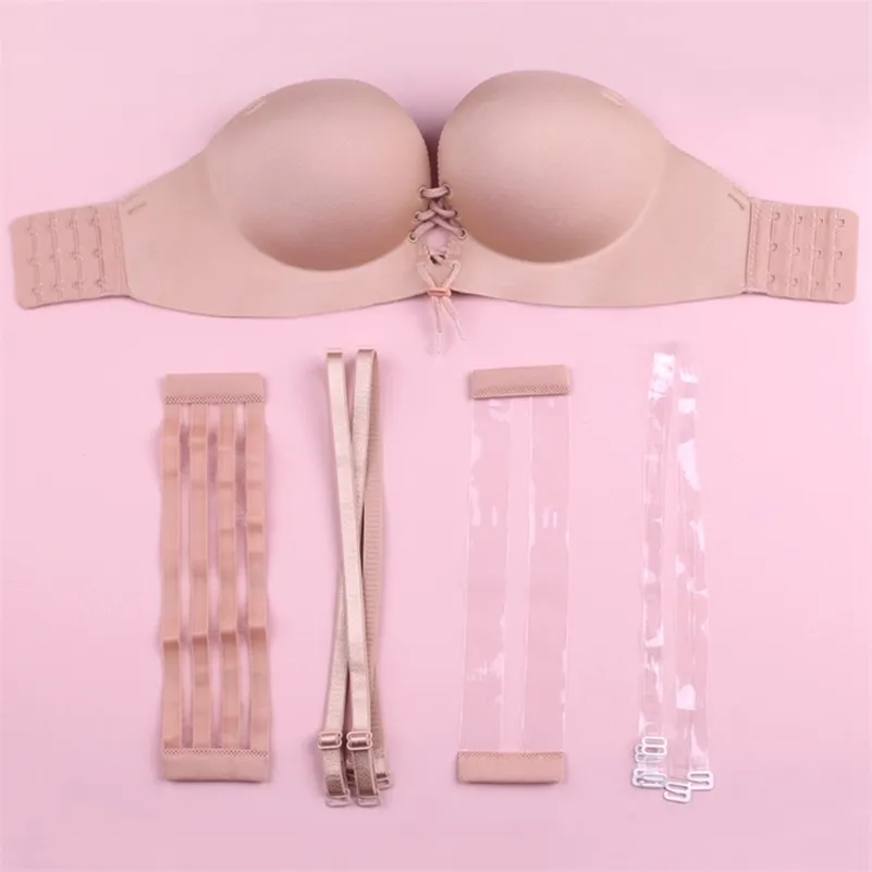 Strapless Backless Seamless Invisible Bra for Wedding Dress, Plus Size  Women's Underwear Lingerie from Dhgate Bras - price 22.17