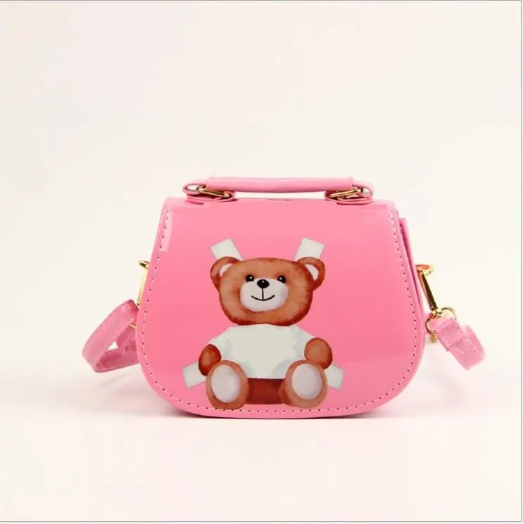 Ryggsäckar New Kids Girl Bag barnhandväskedesigner Purses Axelväskor Fashion Children Handväskor Mini Baby Bag