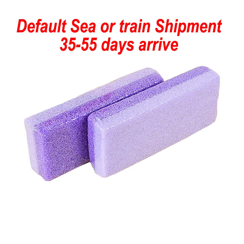 MP052 Trein / Sea Shipment Professionele Voet Puimsteen Spons Stone Callus Exfoliate Harde Huid Verwijderen Pedicure Scrubber Nail Buffer Slijpen