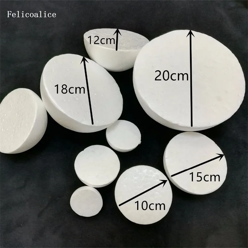 Cœur En Mousse Pour Déco DIY - 25 Cm, Blanc, Pour Mariage, Noël, Fête, Artisanat, Décoration Murale