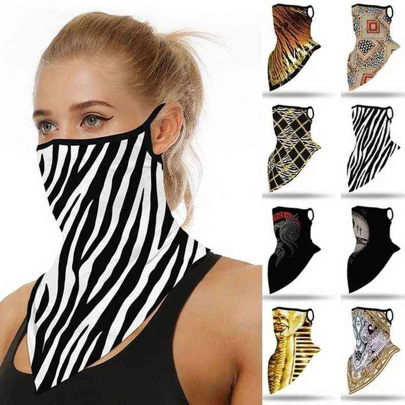 Outdoor Face Cover Fashion Outdoor Mask Scarves Multi Functional Seamless Hairband Head Scarf Bandana Neck Cover Y1229