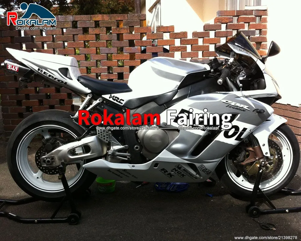 För Honda CBR1000RR 2005 Fairing Kits 04 05 CBR1000 RR 2004 2005 Motorbike ABS eftermarknadsfeoking kit (formsprutning)