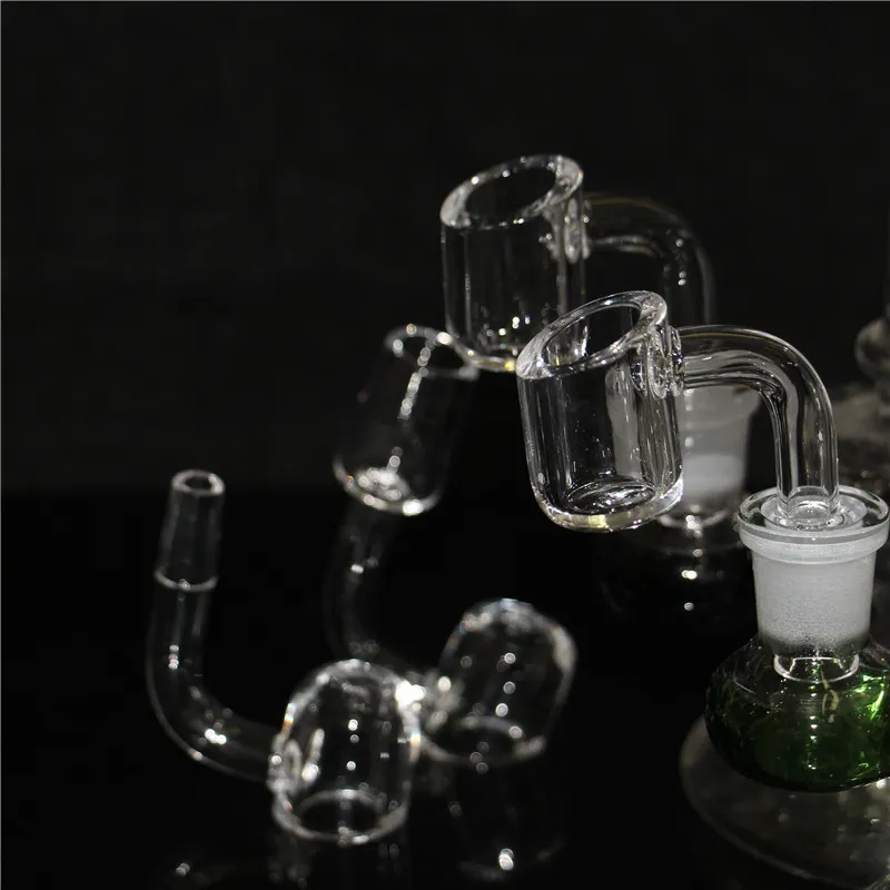 smoking pipes high quality domeless quartz banger nail 90 45 Degrees 10mm 14mm 18mm,male female OD 22mm 100% real