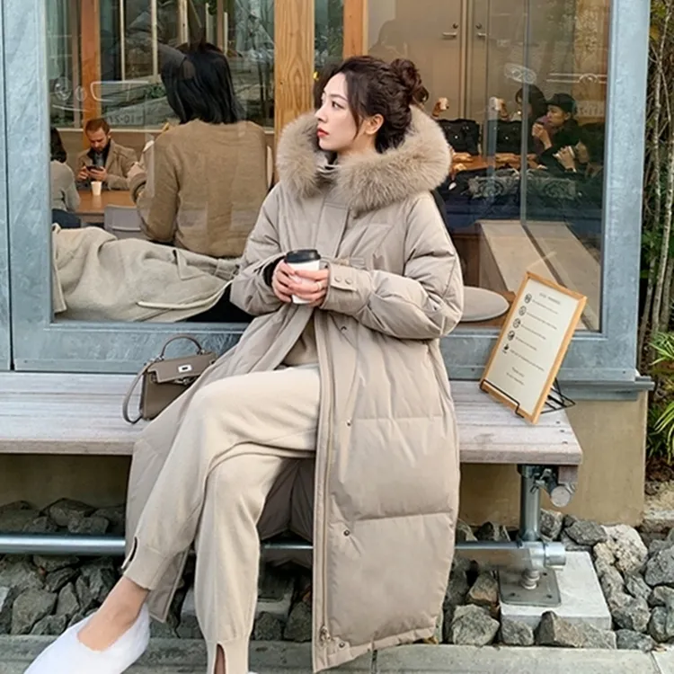 Veste longue hiver femme best sale