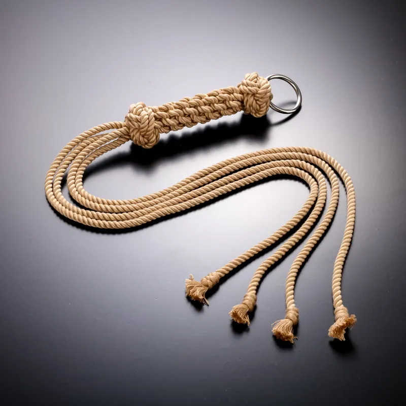 Handmade Shibari Rope Whip Bondage Sessions Soft Cotton Rope Bdsm