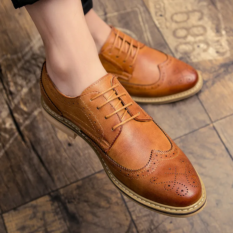 Zapato brogue on sale hombre
