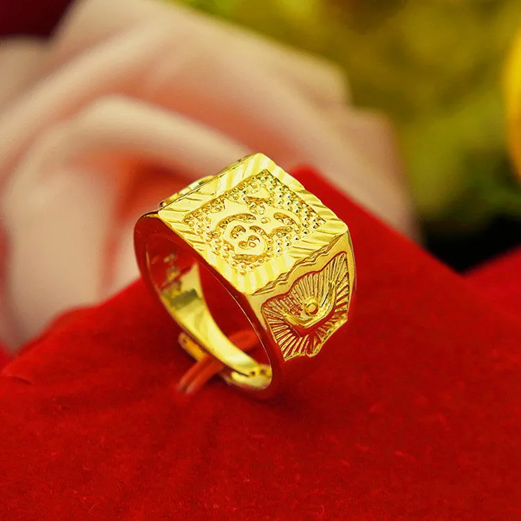 Chinese gold ring price hotsell
