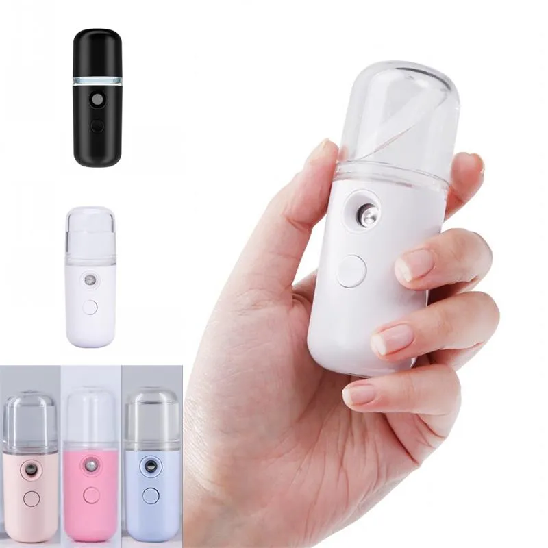 멀티 컬러 화장품 가습기 향수 레이디 포켓 작은 물 공급 장치 여성 얼굴 김이있는 장치 USB 패션 5 5xy G2