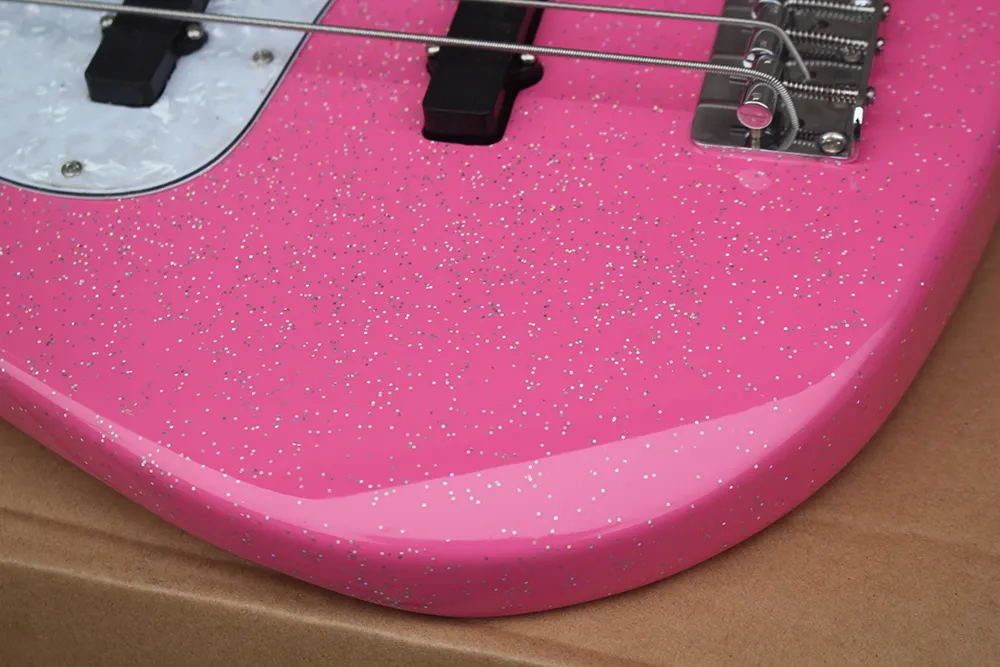 ピンク エレキベース 4弦 【公式通販】