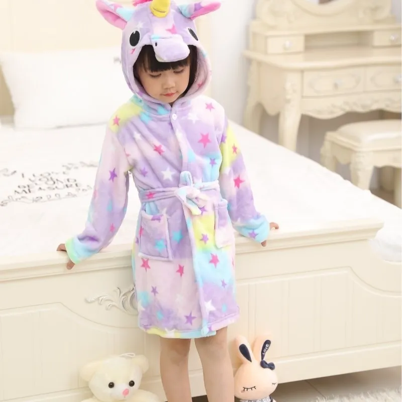 Hooded hotsell unicorn pajamas